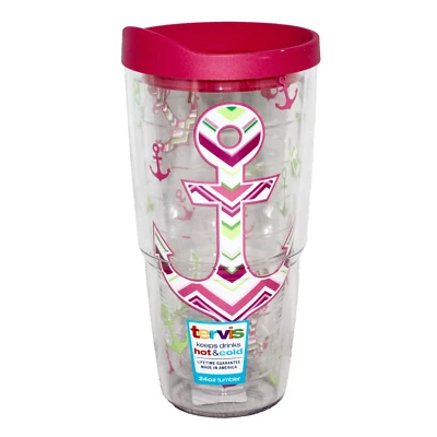 Vaso de viaje TERVIS 24 OZ con anclajes de tapa lejos bebidas frías y calientes Foto 1 de 4