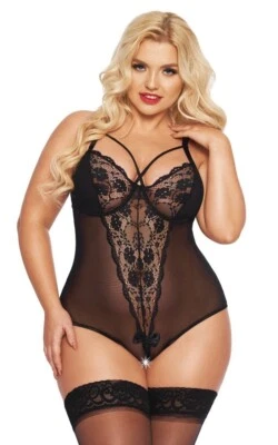  Sexy Plus Size Lingerie Corset Amanda - Image 1 of 4