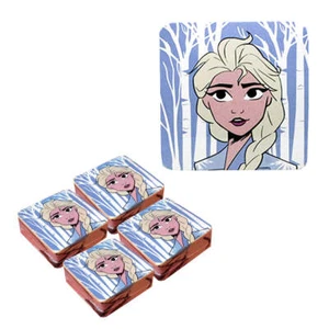 Caprice Frozen Elsa Set of 4 Cotton Licensed Magic Facewashers 30 x 30 cm - Picture 1 of 2