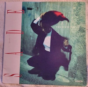 Sade "The Sweetest Taboo / You're Not The Man" VG+ / VG+ UK pressing - Picture 1 of 4
