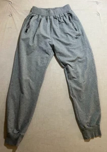 Nike x Off-White Sweatpants Youth XL Gray Logo Drawstring Jogger Pants 26x26 - Picture 1 of 14