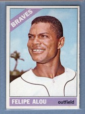 1966 Topps #96 Felipe Alou (b) EX  GO470