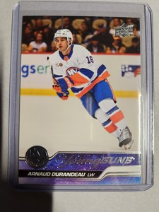 2023-24 Upper Deck Arnaud Durandeau Young Guns #217 Islanders