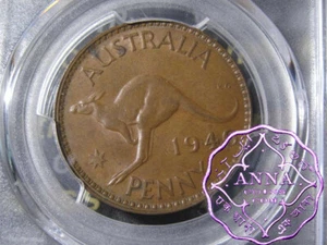 Australia 1946 Penny PCGS MS62BN - Bild 1 von 3