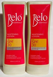 400mL PINK BELO Essentials Whitening Vitamin Body Skin White Lotion SPF 30 - Picture 1 of 2