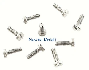 100 microviti Testa Cilindrica M2 M2x12 screws viti vis fente tornillos parafuso - Picture 1 of 1