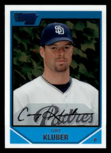 2007 Bowman Chrome Draft Draft Picks #BDPP29 Cory Kluber - Picture 1 of 2