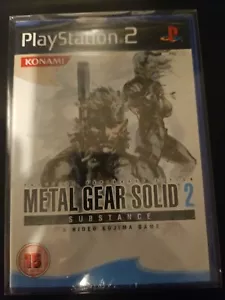 Metal Gear Solid 2: Substance (PlayStation 2) PAL - ENG - NEW AND FACTORY SEALED - Picture 1 of 1