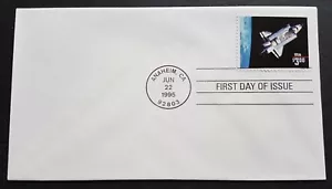 USA 1995 Space Ship Shuttle Challenger 1v Stamp FDC (official issue) - Picture 1 of 2