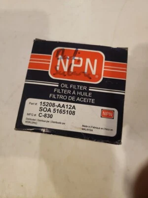 Filtro de aceite de motor original Subaru Forester Impreza Legacy Outback 2011-2025 (C) Foto 1 de 2