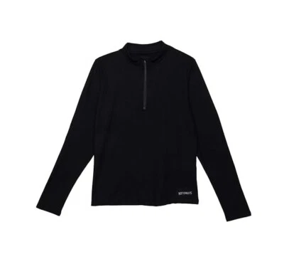 Hot Chillys L121603 детский бархатный флисовый на молнии T базовый слой верхний размер M - Изображение 1 из 3