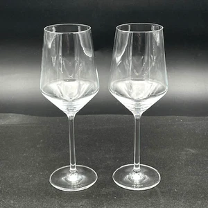 Schott Zwiesel Pure Tritan Crystal Sauvignon Blanc Glass 13.8 Ounce Set Of 2 Ex - Picture 1 of 13