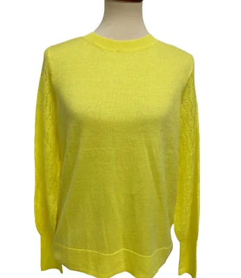 Style & C0. Suéter pulôver feminino leve amarelo ácido tamanho M - Imagem 1 de 4