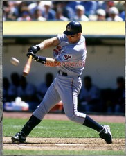 MLB Cleveland Indians Jim Thome Game Action Color 8 X 10 Photo Picture