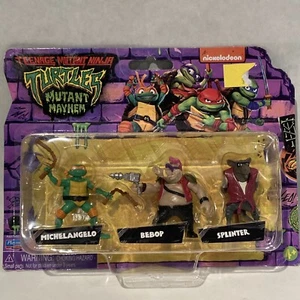 Teenage Mutant Ninja Turtles Mutant Mayhem TMNT 3-teiliges Figuren-Set, Playmate NEU - Bild 1 von 1