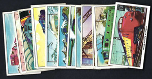 KELLOGG - THE STORY OF THE LOCOMOTIVE, SERIES 2 - 13 CARDS