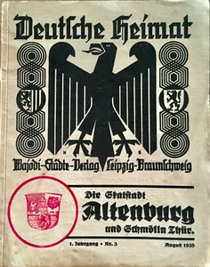 Die Skatstadt Altenburg und Schmölln in Thüringen Majodi-Städte-Verlag alt! - Picture 1 of 1