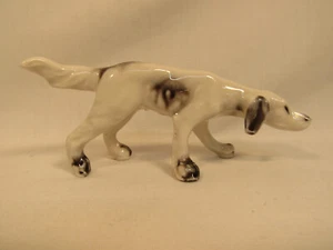 Vintage Pointer Bird Dog Porcelain Figurine - Picture 1 of 7
