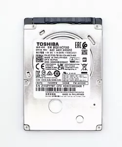 Toshiba 500GB 7200 RPM HDD 2.5 in SATA III MQ01ACF050 Hard Drive - Picture 1 of 2