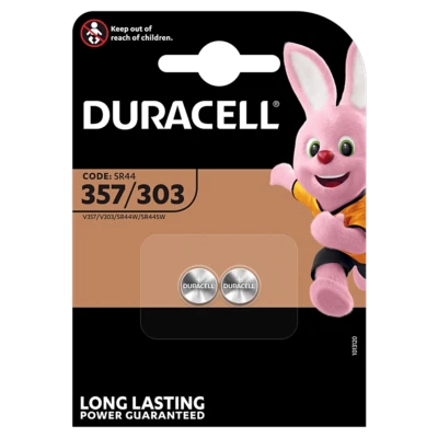 PILA D 357 303 SR 44 KS76 DURACELL BATTERIA battery