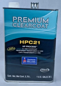 NUEVO Sherwin Williams Premium Clearcoat HPC21 HP Process 2.1 VOC - 1 galón - Imagen 1 de 4