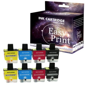 8PacK LC41 Ink for Brother MFC-210C MFC-420CN MFC-5440CN 5840CN IntelliFax-2440C - Picture 1 of 1