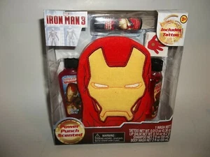 Vintage neu versiegelt Marvel Iron Man 3 Bad Zeit Set Power Punch duftend - Bild 1 von 11