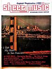 Feuille de musique Magazine Septembre 1983 I Left My Heart In San Francisco 
