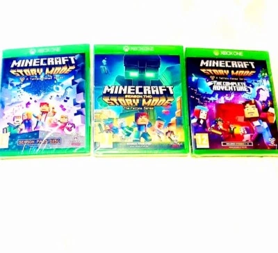 Minecraft: Story Mode | Xbox One | Games | Collection | (NEW) | (SEALED) - Image 1 of 4