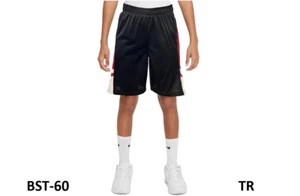 Southpole Boys' Big Basic Basketball Mesh Shorts, Black/Red, Medium - Picture 1 of 7