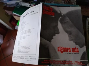 SPARTITO MUSIC SHEET SANDRO GIACOBBE SIGNORA MIA OTTIMO - Picture 1 of 1