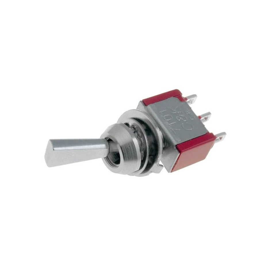 7101P3YZQE Schalter: Hebelschalter Pos: 2 SPDT ON-ON 2A/250VAC 5A/28VDC C&K - Bild 1 von 1