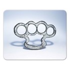 Mousepad "Schlagring " - 24x19cm - Waffe - Handwaffe - Mauspad