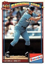 GEORGE BRETT MAJOR LEAGUE BASEBALL CARDS - PICK FROM LIST