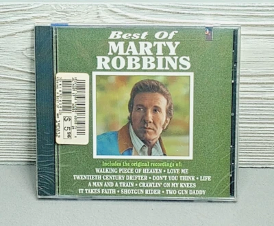 NEW CD Classic Country Best of Marty Robbins Curb Records 1991 SEALED 10 Tracks - Image 1 of 2