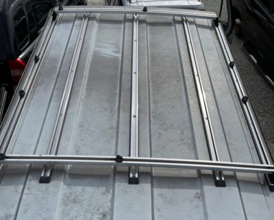 1985-1991 Isuzu Trooper II 2 Complete Roof Rack "Chrome" OEM Luggage (G-Van?) - Image 1 of 4