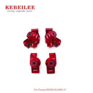 KEBEILEE CNC Alu7075 Front Hub+C Hub+Rear Hub set For Traxxas MAXX Slash 1:8 - Picture 1 of 15