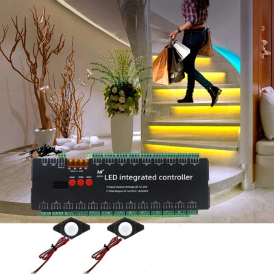 Stair RGB PIR Motion Sensor ws2811 led Strip Light Indoor Steps led controller - Image 1 of 4