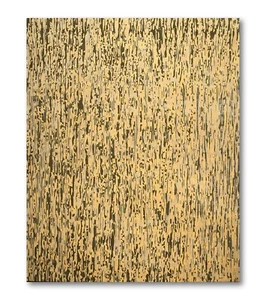 8x10 High end Wool Full Pile Tibetan Hand Knotted Area Rug Modern Gold - Picture 1 of 10