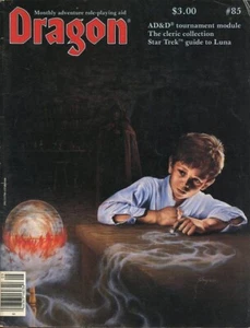 DRAGON MAGAZINE #85 VGC! TSR Dungeons Dragons D&D Module Game 1984 Adventure - Picture 1 of 2