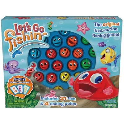 Let's Go Fishin' Game by Pressman - The Original Fast-Action Fishing Game!  - Image 1 of 4