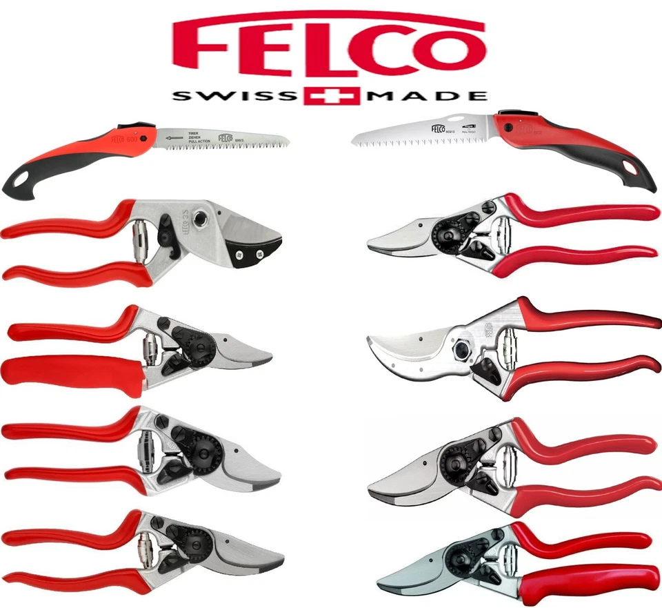 FELCO Gartenscheren Nr. 7 / 8 / 4 / 9 / 2 / 6 / 14 / 12 / 32 / 5 / 11/ 15/16/100 - Bild 1 von 1