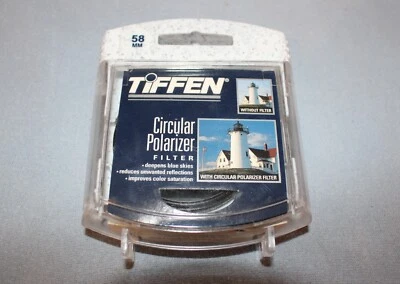 Tiffen 58CP 58 mm Circular Polarizer with Case - Image 1 of 4