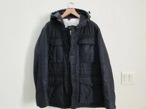 AUTHENTIC Hugo Boss Water-repellent down jacket with detachable hood / US 44R - Picture 1 of 12
