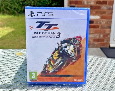 SONY PS5 TT ISLE OF MAN RIDE ON THE EDGE 3 UK PAL *BRAND NEW FACTORY SEALED* - Image 1 of 4