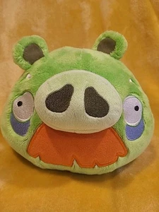 ANGRY BIRDS Abuelo Cerdo Bigote 8" Peluche Commonwealth. 2010 - Imagen 1 de 6