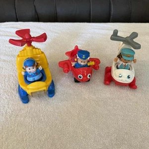 Fisher-Price Little People Luftfahrzeuge Set rot gelb Einheitsgröße - Bild 1 von 17