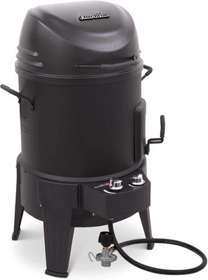 Charbroil The Big Easy TRU-Infrarrojo 3 en 1 Fumador, Tostador y Parrilla de Gas, Negro... Foto 1 de 4