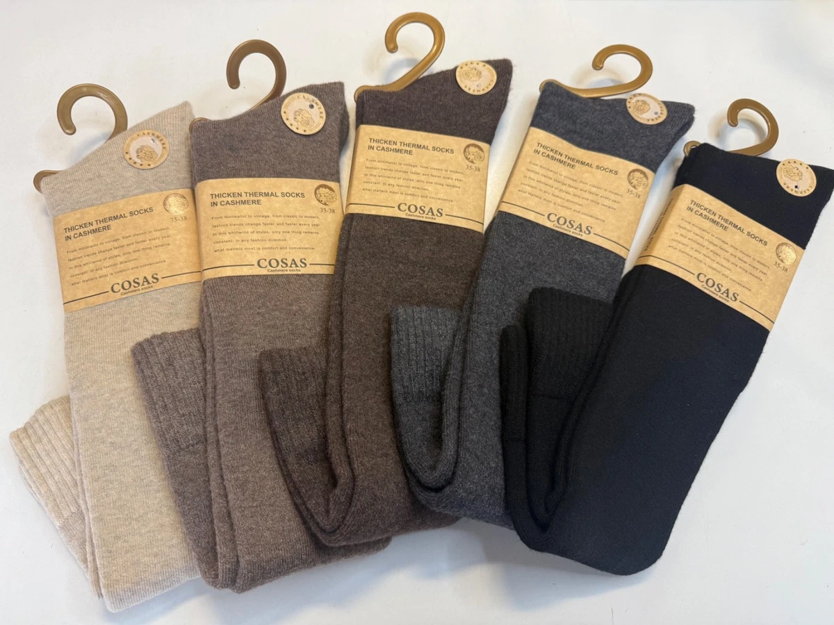 3 Paar Damen-Thermo-Kniestrümpfe In Schwarz – Gefüttert Mit Teddy-Fleece, Extra Warm Für Winter