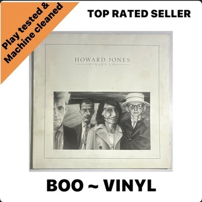 Howard Jones Humans Lib 12" Vinyl Lp With Inner lyrics sheet VG+ / VG+ - Image 1 of 4